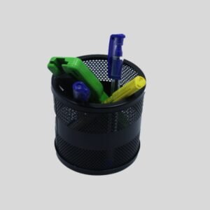 Pen Stand/Pen Holder Round Shape Pencil Container (Pack of 1) (4 x3 inch)